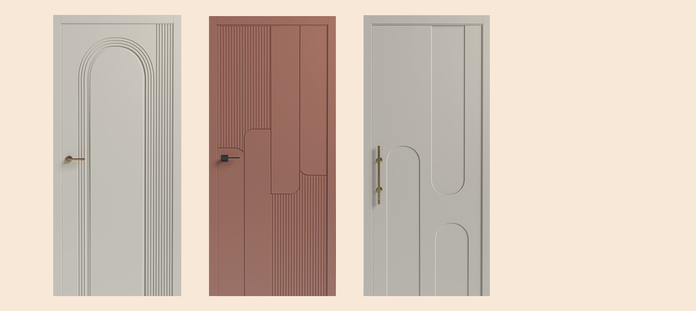 Двери из массива сосны Doors-Ola