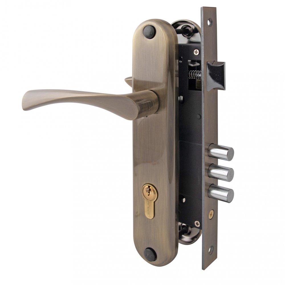 Замок врезной Apecs 2223/60-AB