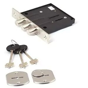 Замок врезной ЗВ8 802.0.0 -3 кл. (ЗВ8-02 (б/о))