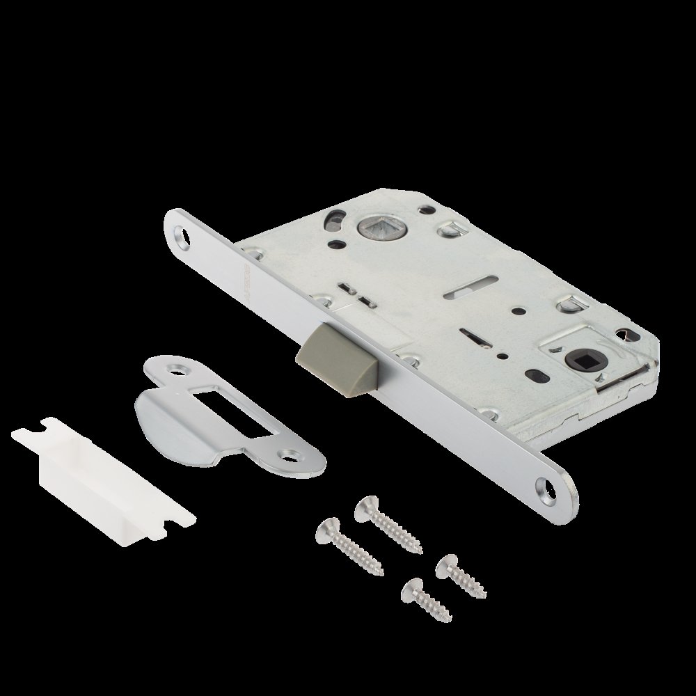 Защёлка врезная с фиксацией Apecs 5300-P-WC-CRS