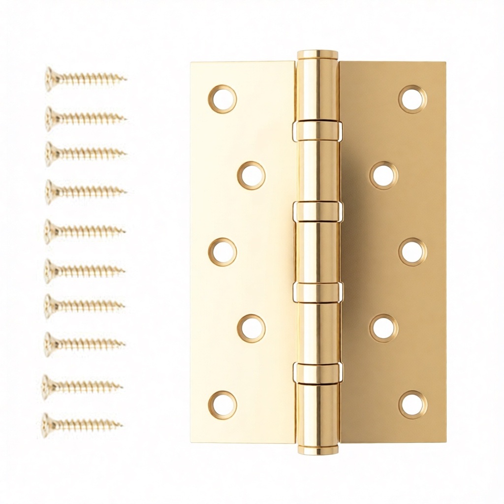 Петля Alemar 120*80*3.0-4BB-SATIN BRASS