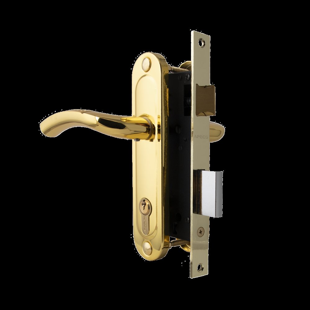 Замок врезной Apecs 1227/60-G/GM