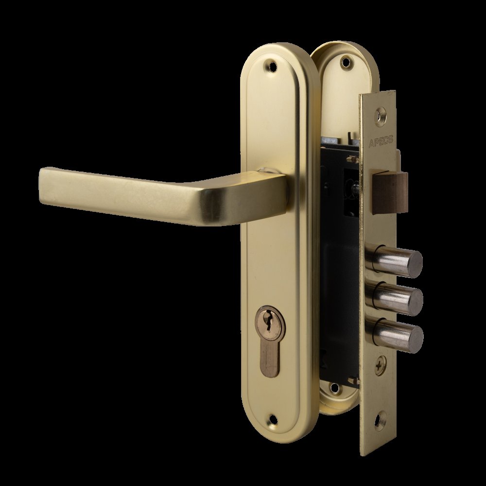 Замок врезной Apecs 1026/60-G