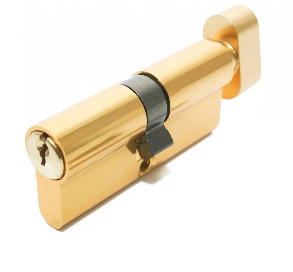 Цилиндровый механизм Alemar T60MM-C-(30+30)-SATIN BRASS
