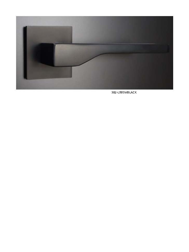 Ручка ПОРТЕ 382-L095 MBLACK