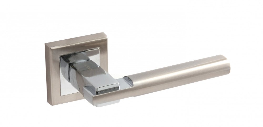 Ручки дверные Windrose "Brisa" H-18038-А-NIS/CR