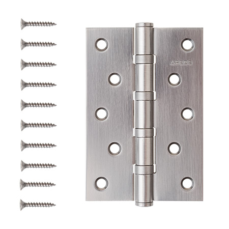 Петля врезная Apecs 120*80-B4-Steel-GRF