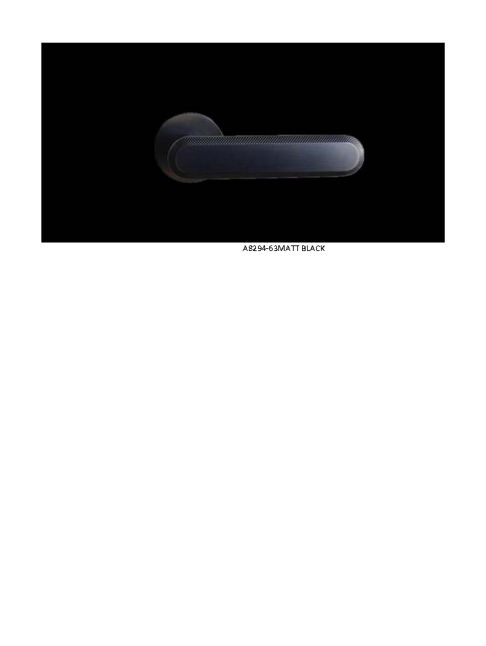 Ручка Alemar A8294-63 MATT BLACK