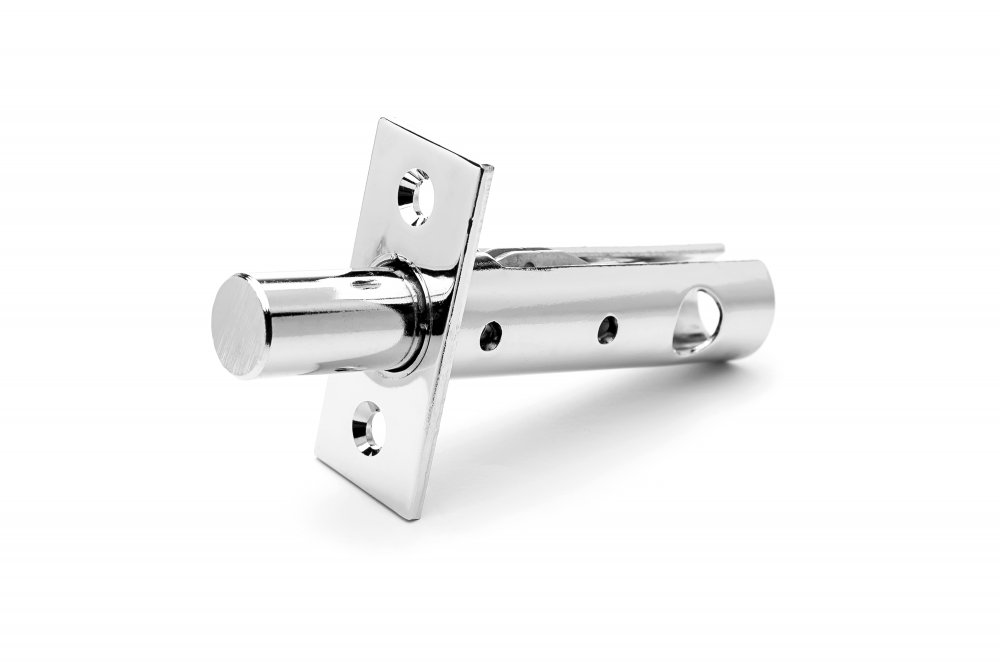 Задвижка дверная Apecs L-0260-CR